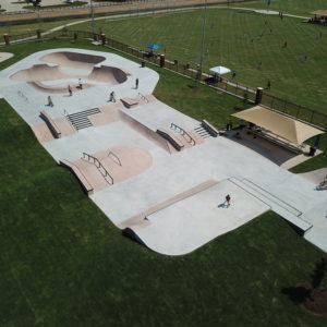 CCP Shotcrete - Carpenter Park skatepark - Plano, Texas