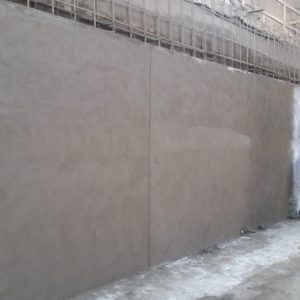 CCP Shotcrete - trowel finish and cure shotcrete walls - Dallas, Texas