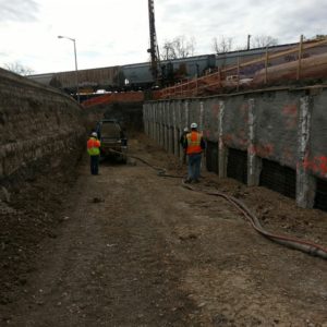 CCP Shotcrete - TXDOT Shotcrete Wall Stabilization- New Braunfels, Texas