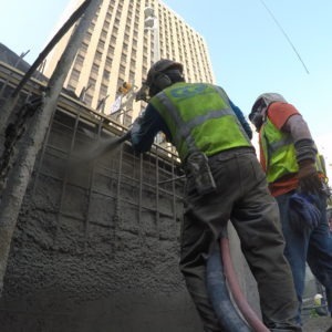 CCP Shotcrete - wet mix shotcrete certified nozzleman - San Antonio, Texas