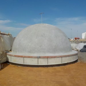 CCP Shotcrete - Architectural shotcrete - concrete dome