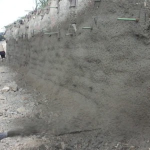 CCP Shotcrete Soil Retention temporary shoring