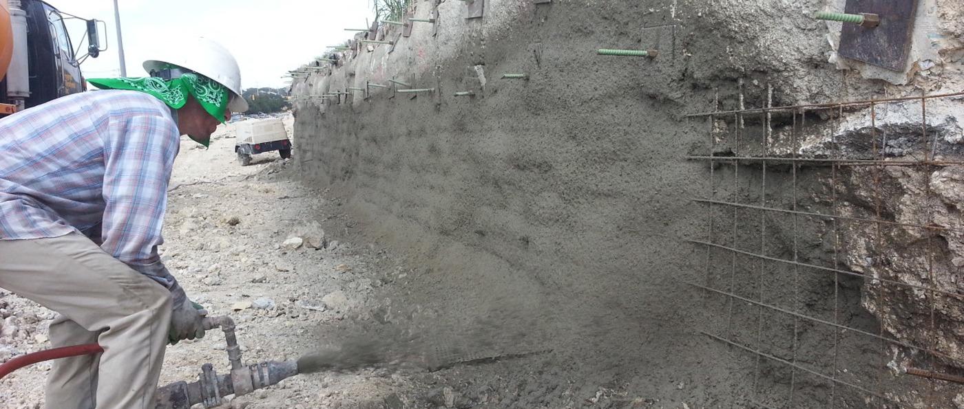 Shotcrete Philippines - Basement excavation stabilization using shotcrete  and soil nails https://groundspecialists.ph/ | Facebook