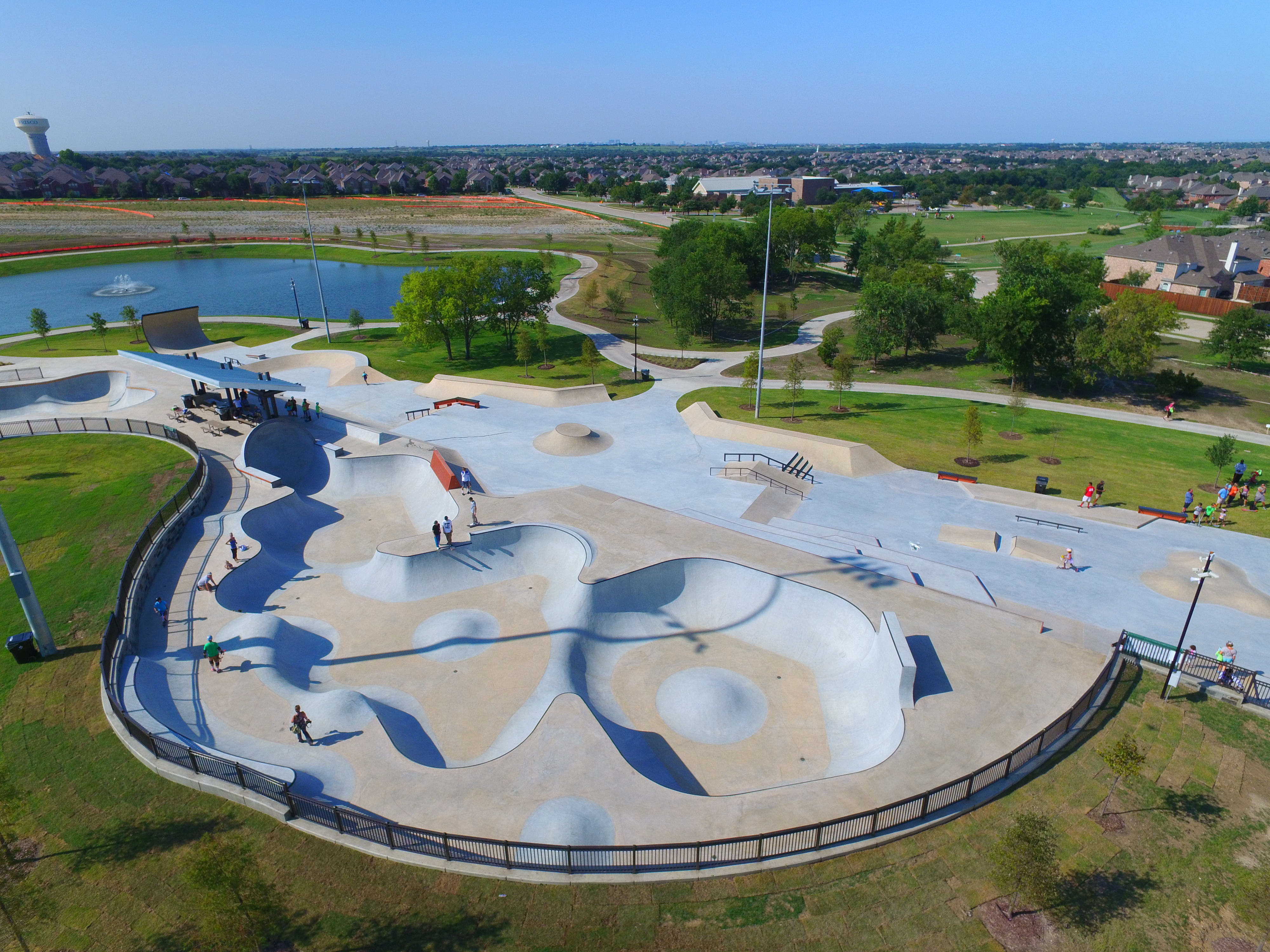 SKATE PARK SHOTCRETE  CONTRACTOR IN FRISCO TEXAS